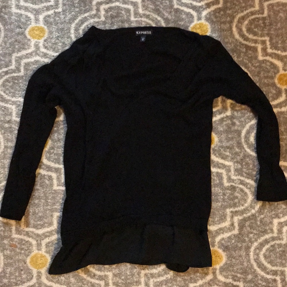 Black Express Sweater